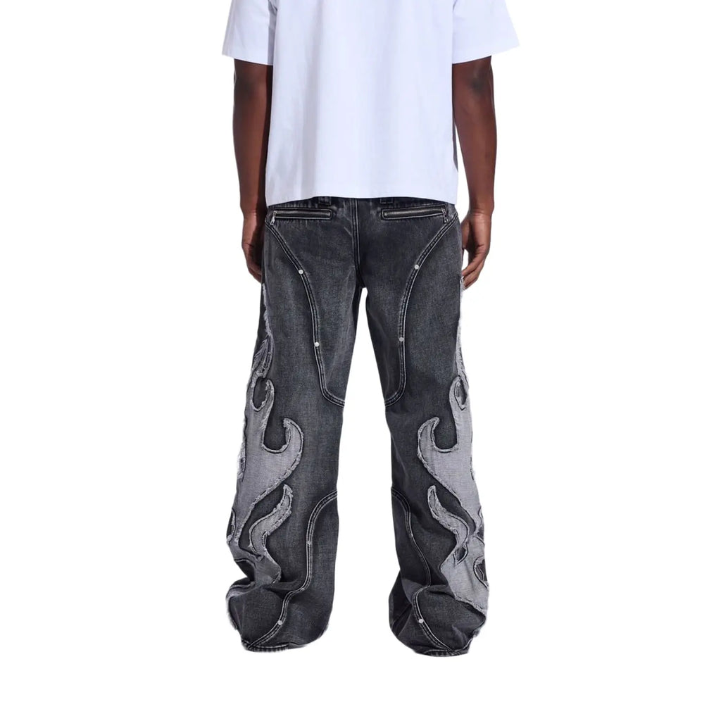 Crysp Ignite Baggy Grey Wash