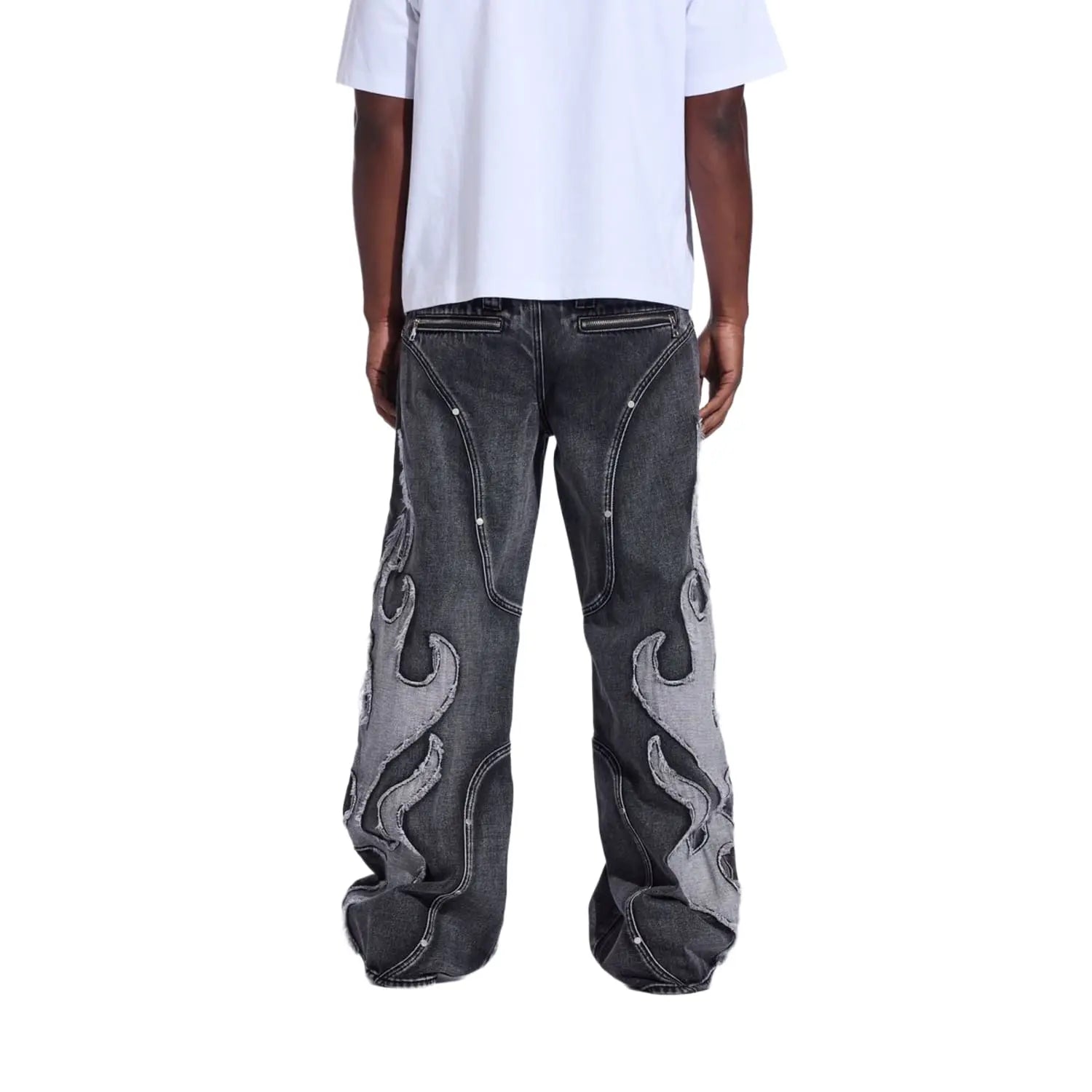 Crysp Ignite Baggy Grey Wash