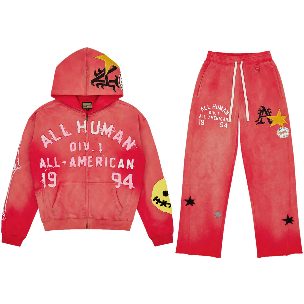 All Human 2+2=5 V2 Set Red Wash